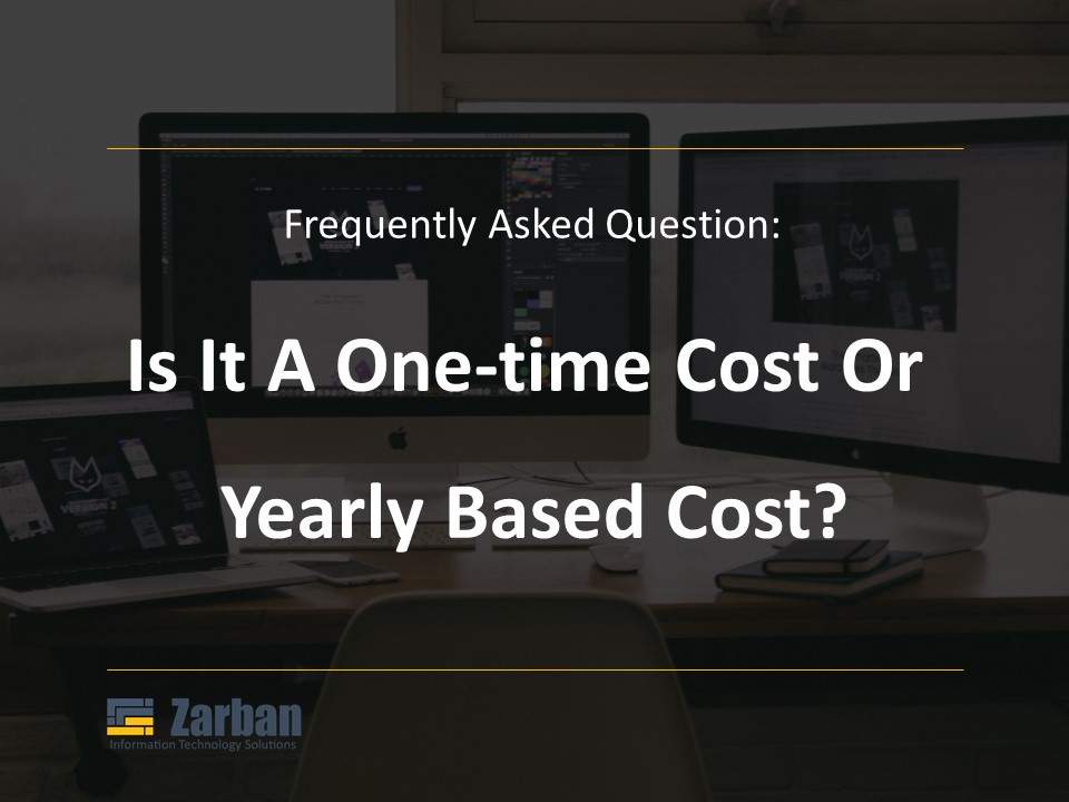Markham Website Design Cost, Is it a one-time cost or yearly based cost