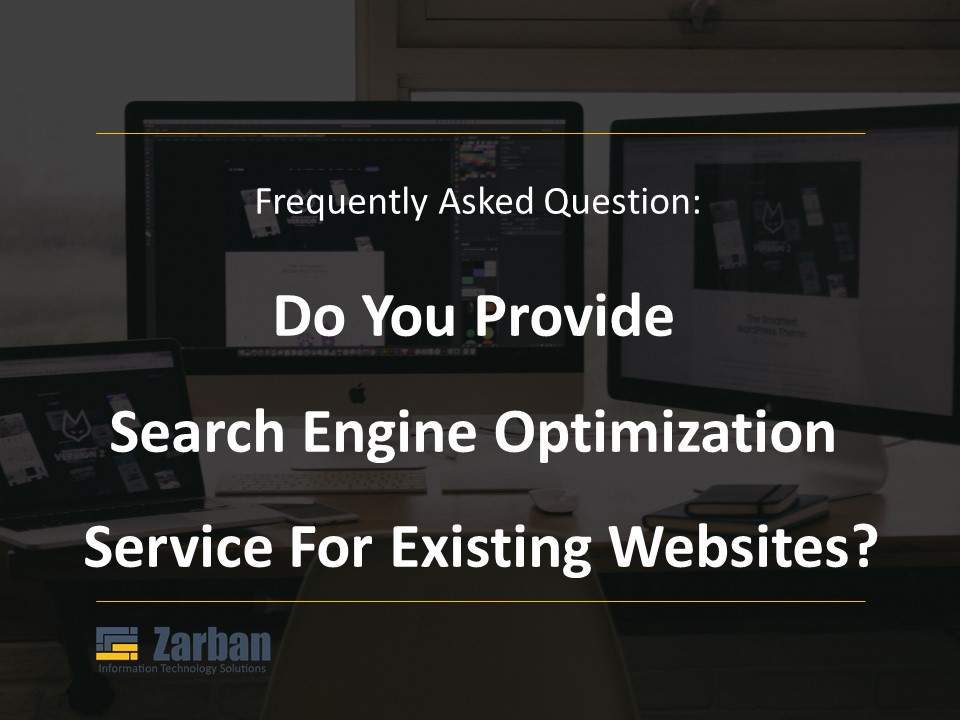 SEO in Markham-Search engine optimization for existing websites