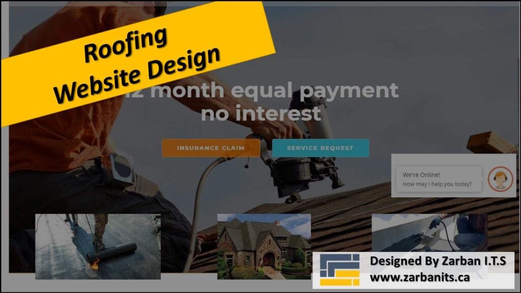 Roofing Website Design Scarborough