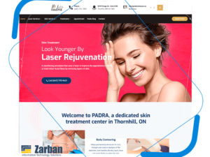 Laser Clinic Website Design Richmond Hill